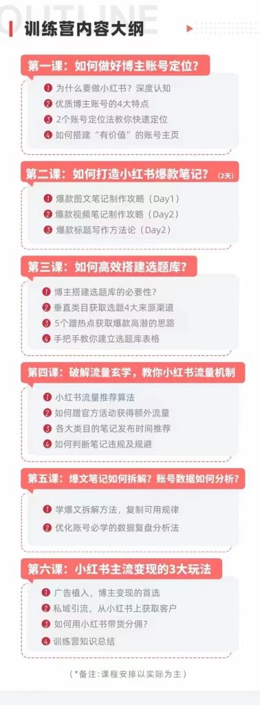 图片[4]-0基础小红书博主IP训练营，37天天教你从小白到KOL-好课程网