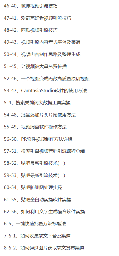 图片[4]-搜索引擎排名SEO培训课程「搜索引擎推广全系可复制，打造精准被动流量系统」-好课程网