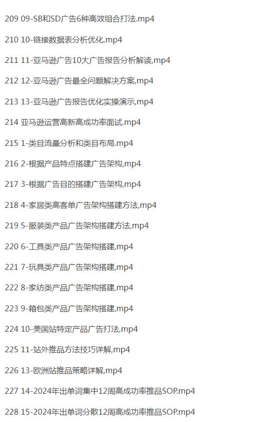 图片[3]-亚马逊运营高阶线上课，助你突破销量瓶颈（228节课）-好课程网