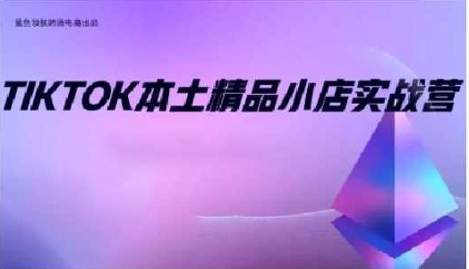 TikTok本土精品小店出海实战营，从入门到高阶，不止0-1-好课程网